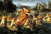 Jean Cousin THe Elder The Rape of Europa oil painting reproduction